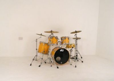Drum kitm in The White Room